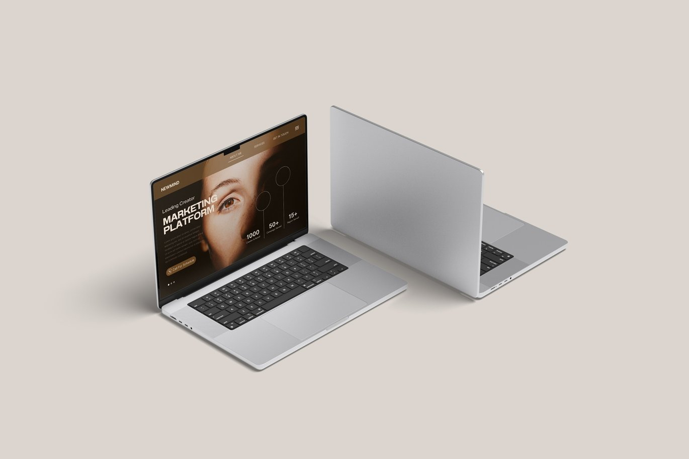 图片[3]-Realistic Macbook Pro Mcokup（587699）-技能树